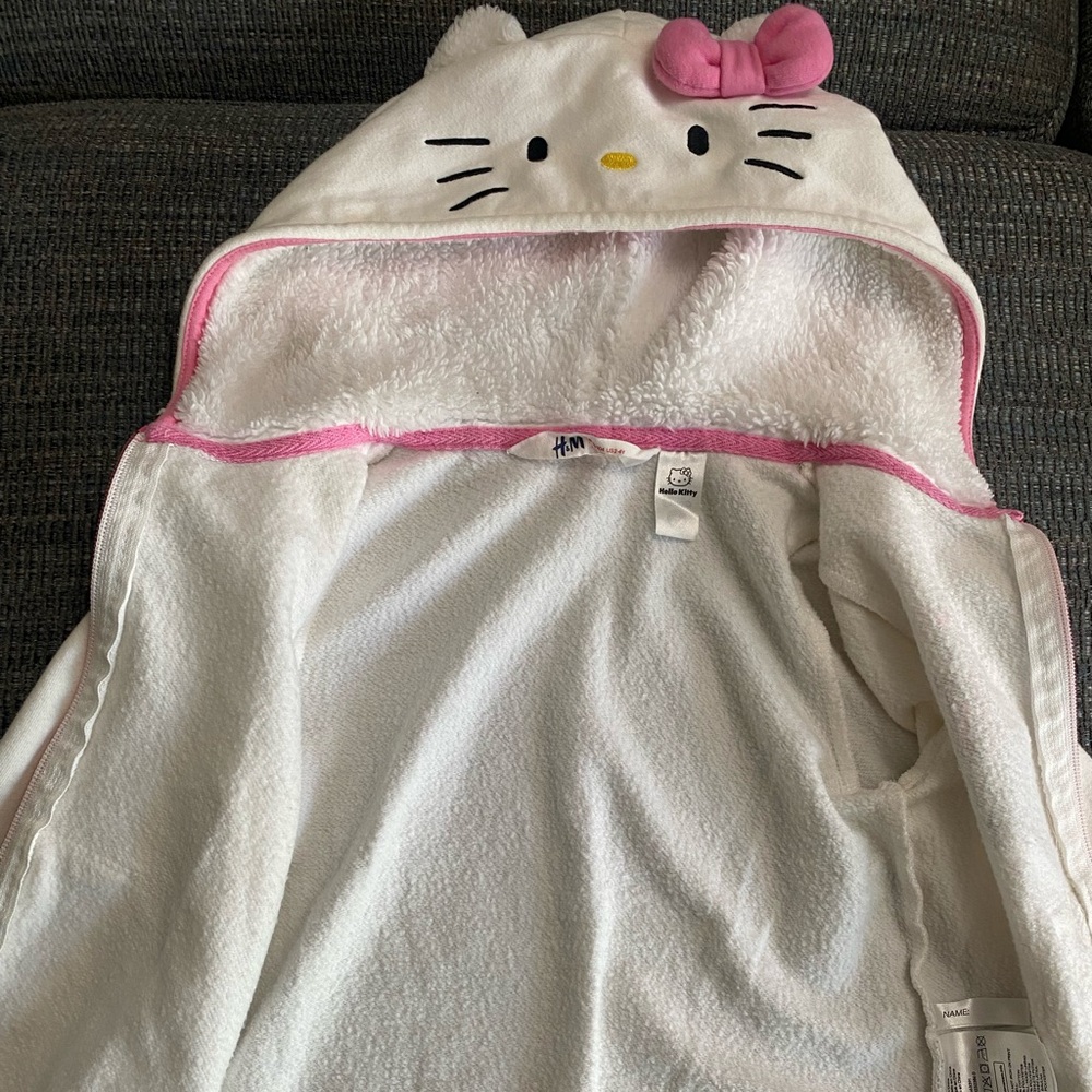 Hello Kitty Toddler Girls Zip-up Hoodie🎀 - Picture 3 of 4